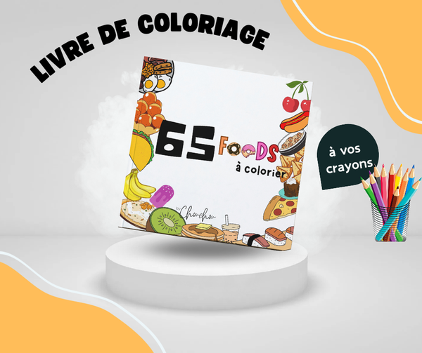 Livre de coloriage - Repas