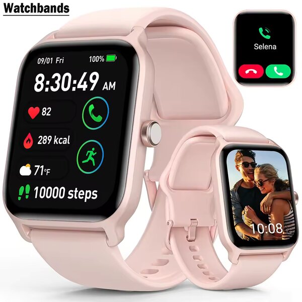 Montre Connectée Fitness Rose