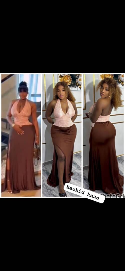 Robe élégante d'été femme