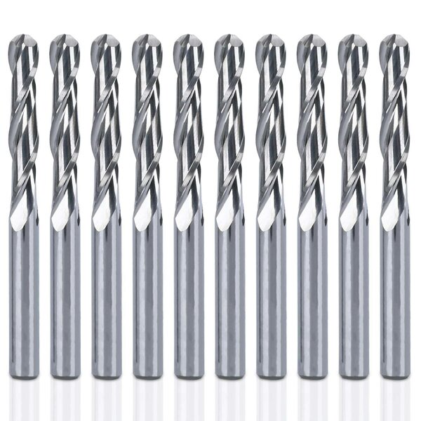 3mm carbide 2 flute cnc bit