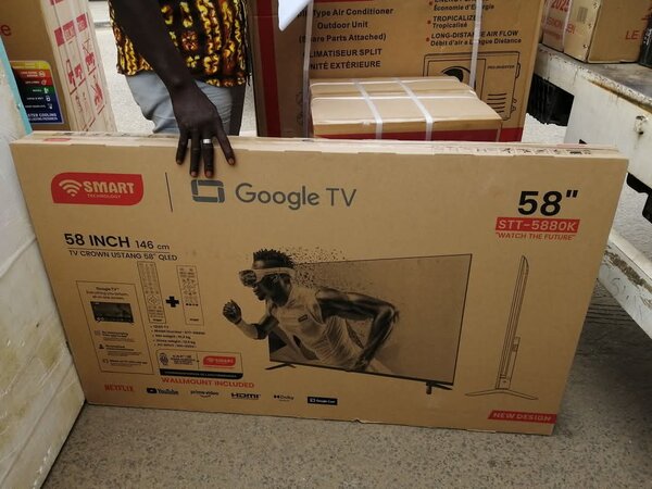 Téléviseur Smart 58 pouces Google TV