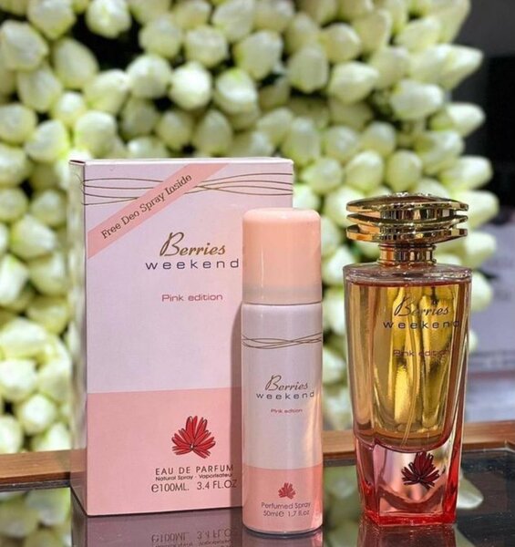 Berries Weekend Pink Edition Eau De Perfume With Deodorant
