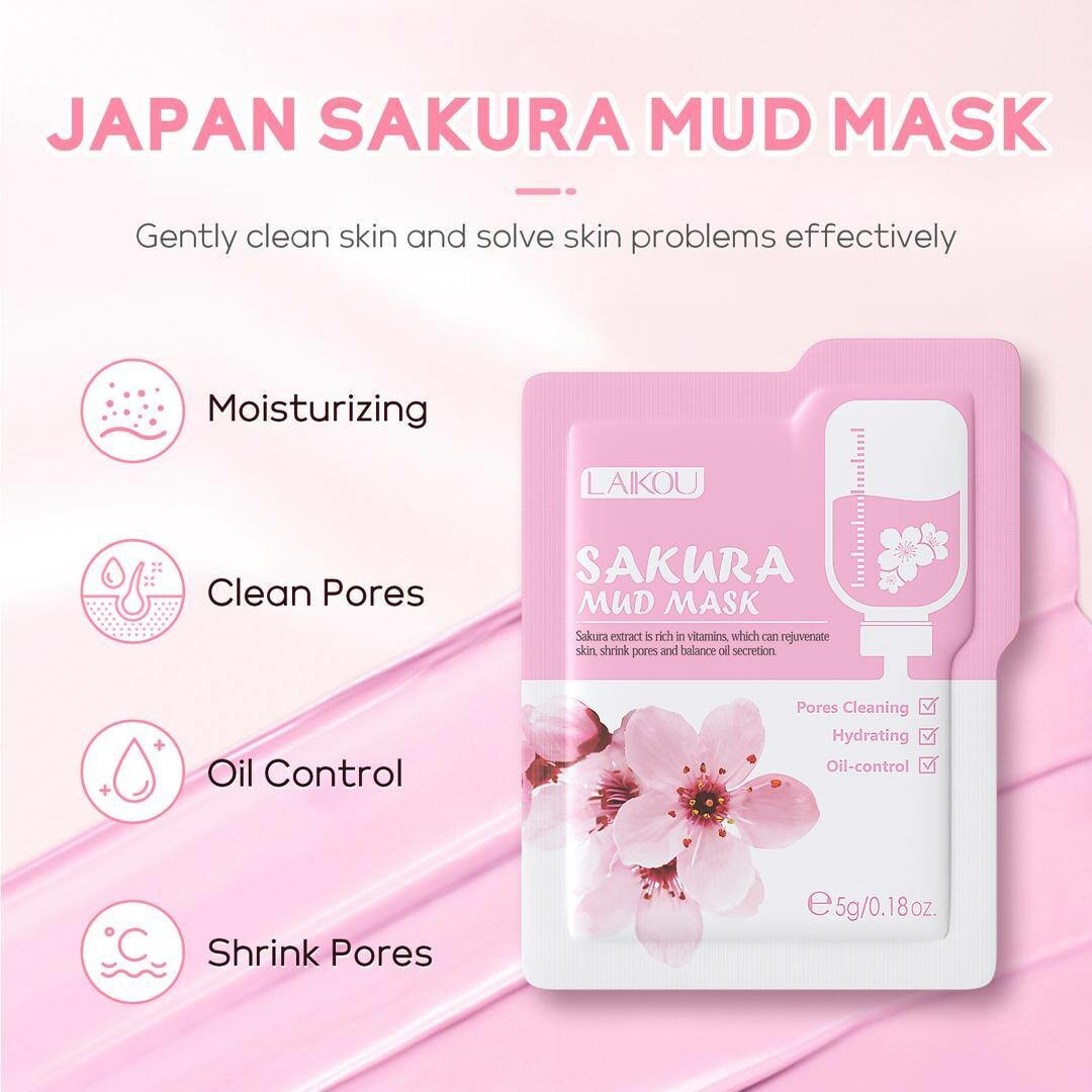 Sakura mud mask