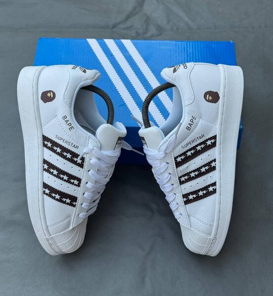 Adidas Superstar Bape x Adidas Baskets Hommes