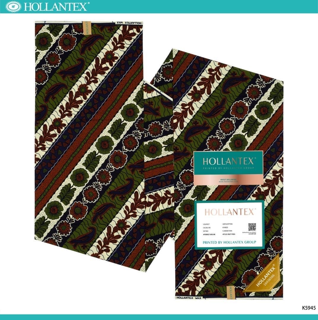 Tissu Wax Hollandais Authentique