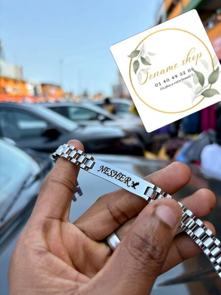 Bracelet Personnalisé Métallique