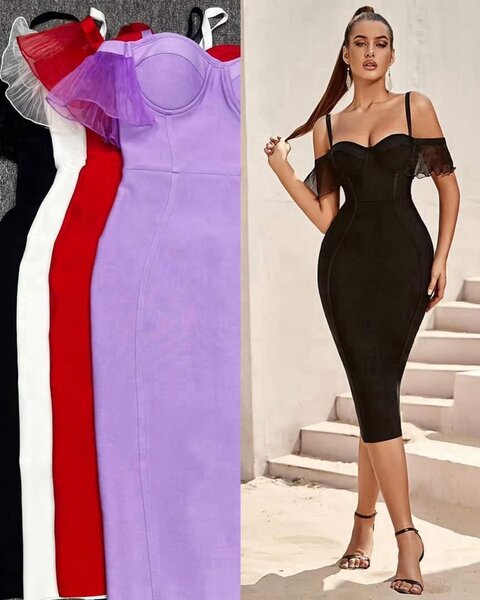 Robe élégante en dentelle