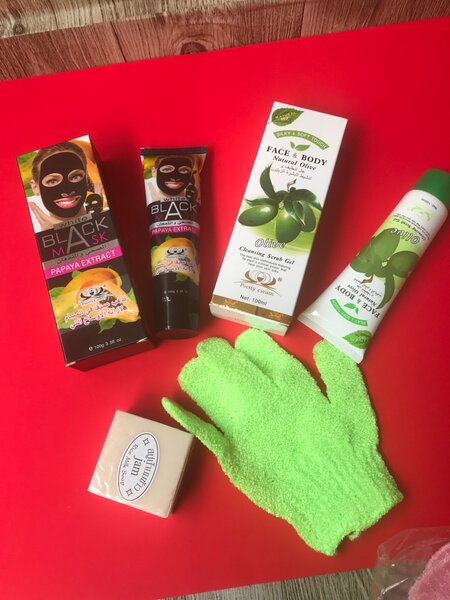 Ensemble soin de beauté peau