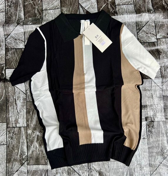 Polo à rayures élégantes