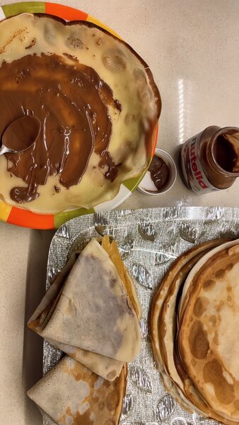 Crêpes délicieuses maison