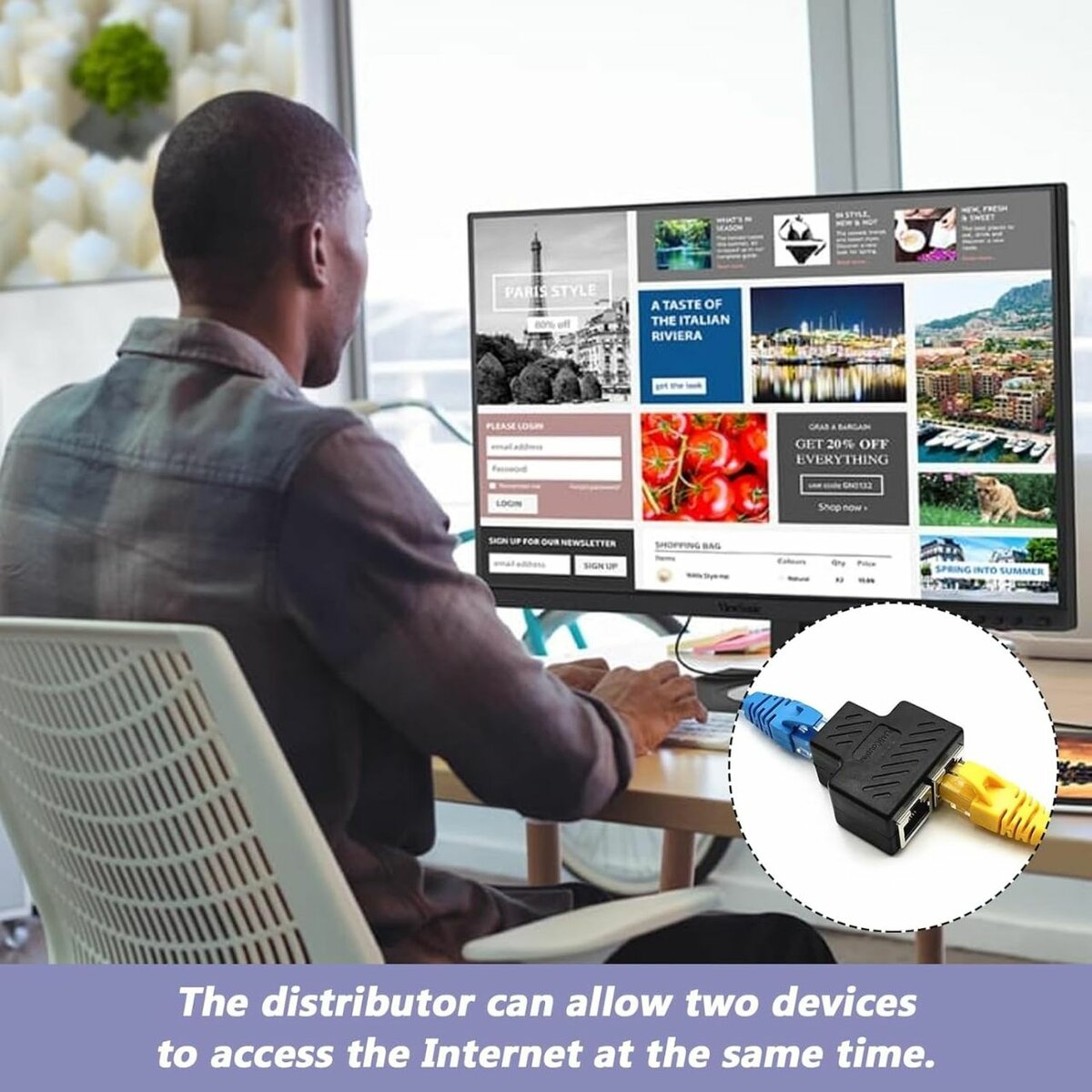 Adaptateur Réseau RJ45