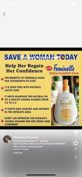 FEMINELLE INTIMATE WASH