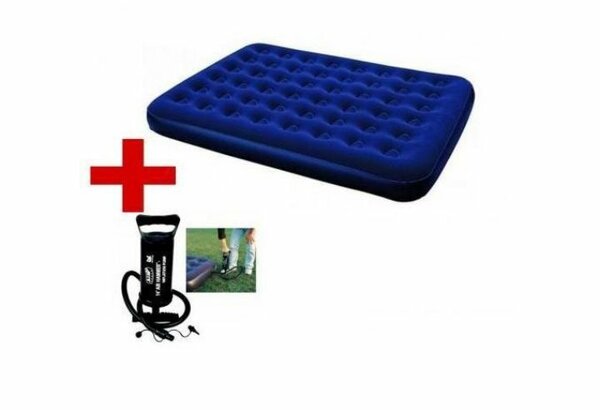 Matelas gonflable double + pompe