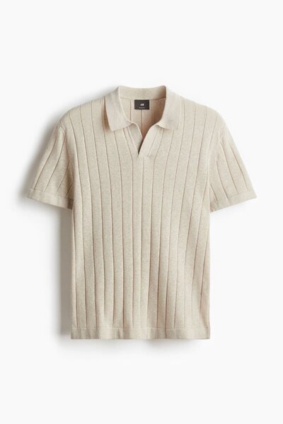 Polo homme en tricot chic