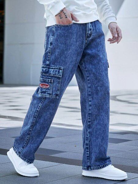 Jeans cargo homme Dickies bleu