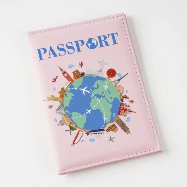 Etui Passeport Voyage Coloré