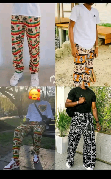 Pantalons imprimés ethniques