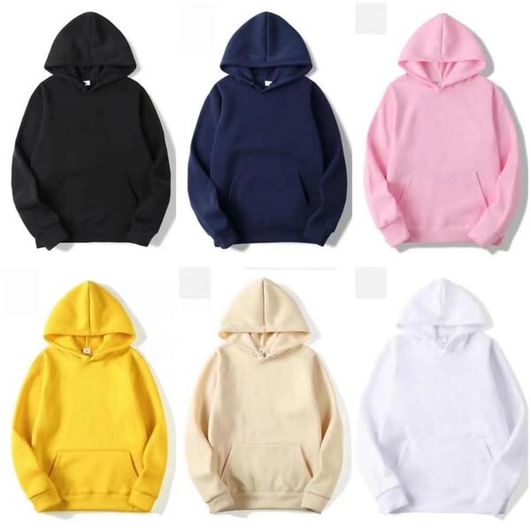 hoodies of different colors