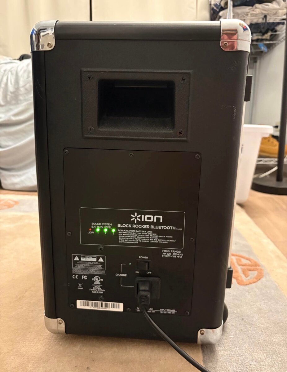 Enceinte Bluetooth ION Block Rocker