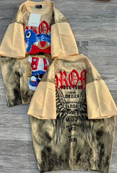 T-shirts graphiques rock unisexe