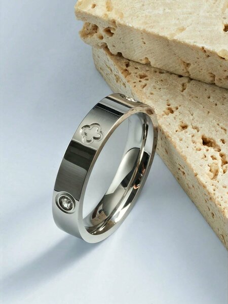 Anneau en acier inoxydable homme