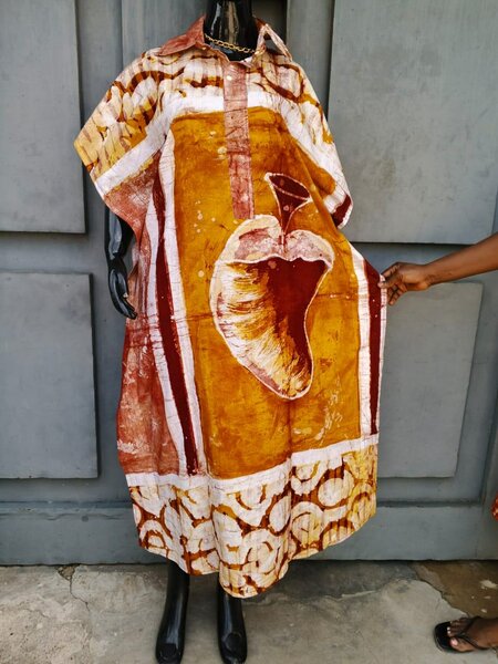 Boubou bassam avec col