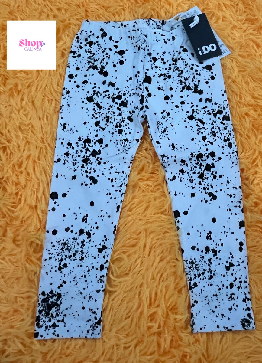 Leggings bébé motif taches