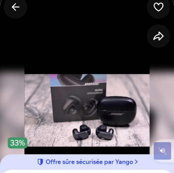 Écouteurs Sans Fil Bose Ultra