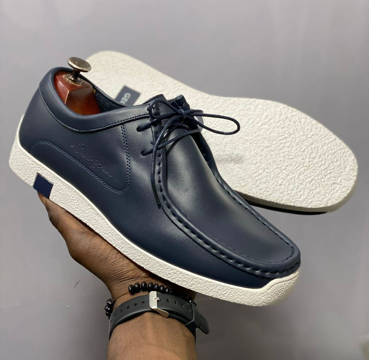 Mocassins en cuir pour hommes