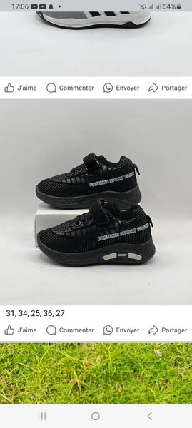 Baskets pour enfants légères