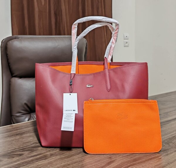 Sac cabas Lacoste avec pochette