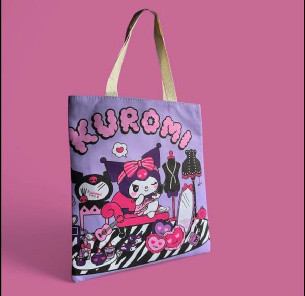 Tote bag Kuromi tendance