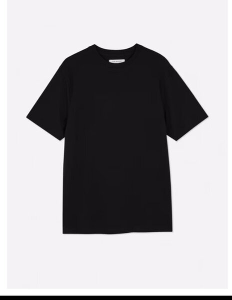 T-shirt unisexe noir basique