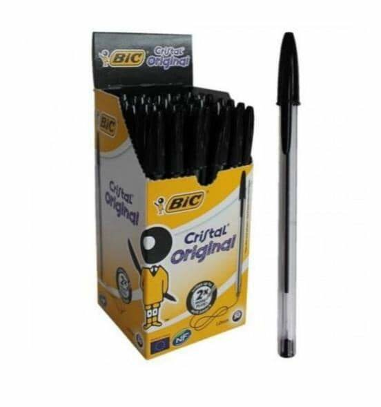 Paquet de stylo Noir x50