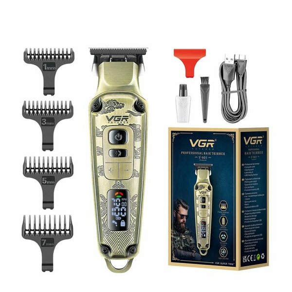 Tondeuse rechargeable professionnelle VGR 901 Ecran LED