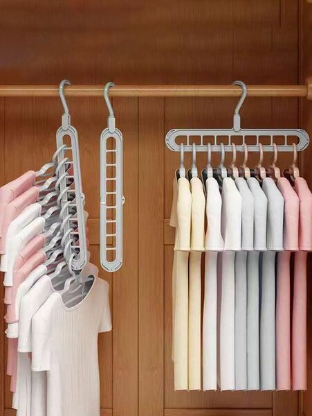 Porte-vêtements à économie d'espace