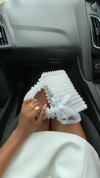 Sac en perles élégant