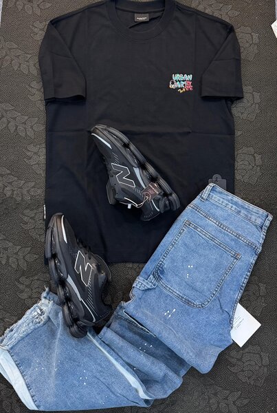 T-shirt noir Urban Casual