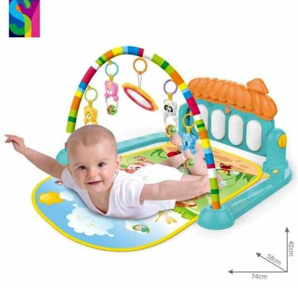 Tapis musical de piano pour bé