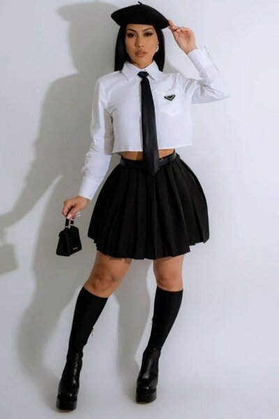 Tunique Écolière Chic