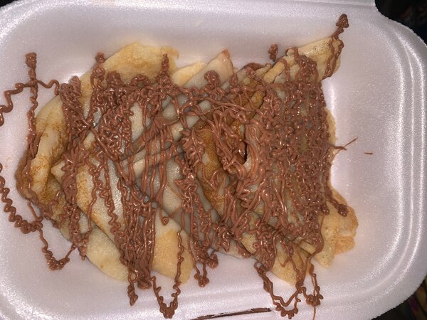 Assortiment de mini crêpes