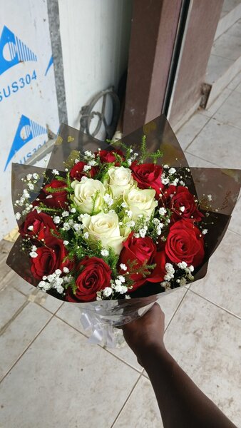 Bouquet de roses élégantes