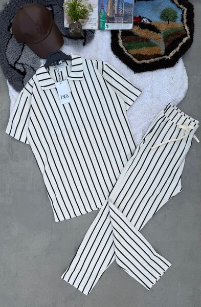 Ensemble rayé confort