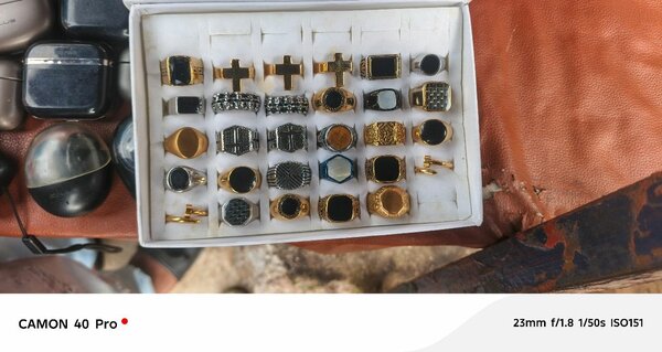 Des bague inoxydable