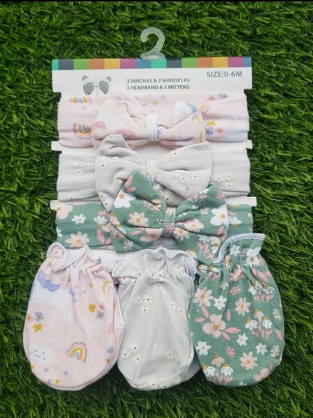 Hairbands and mittens