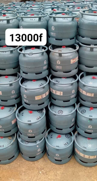 Bouteilles de ga z Oryx