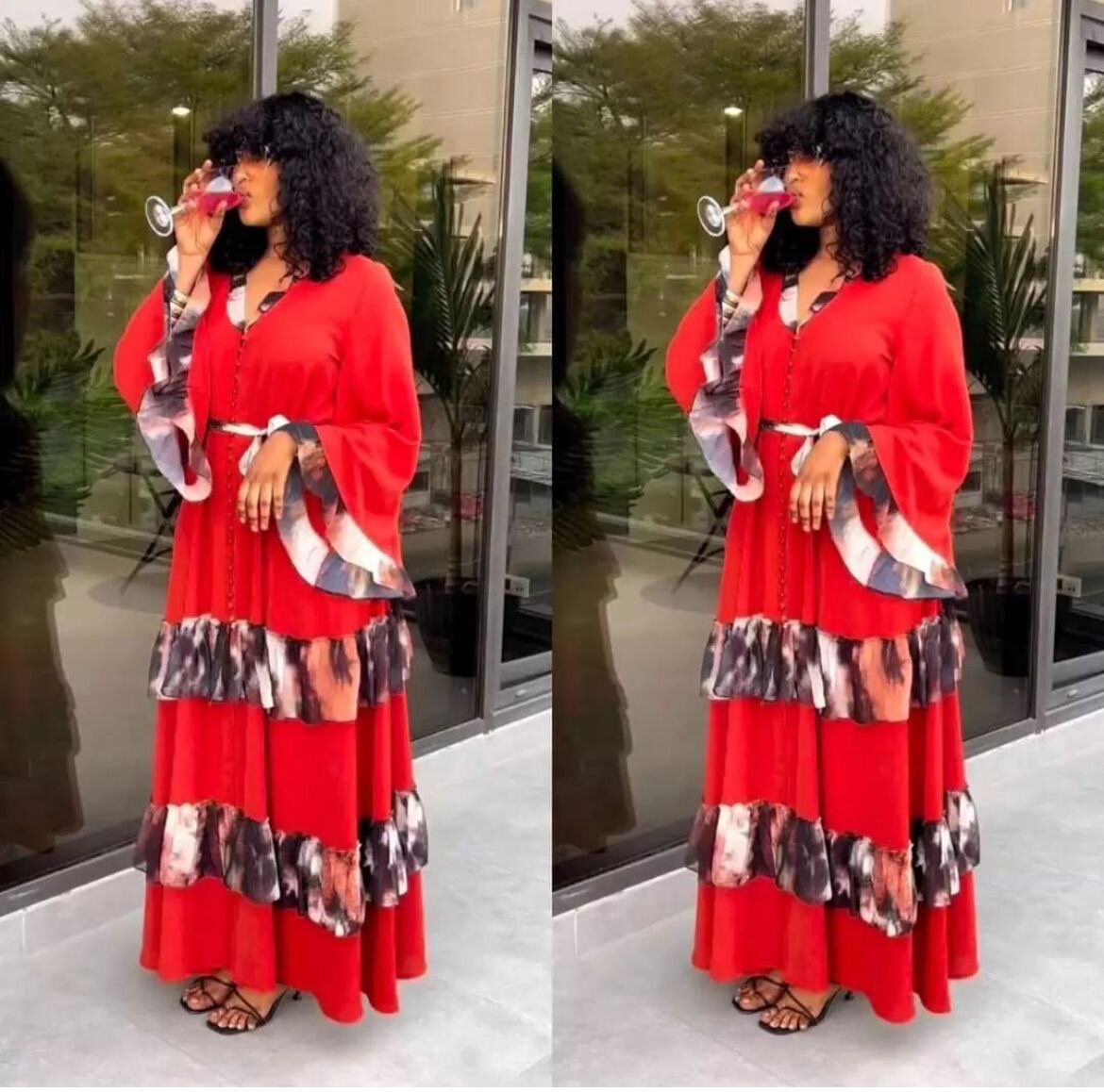 Robe longue bohème chic