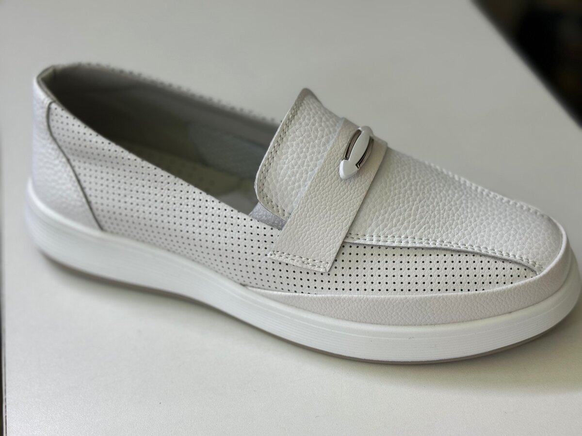 Кожаные лоферы