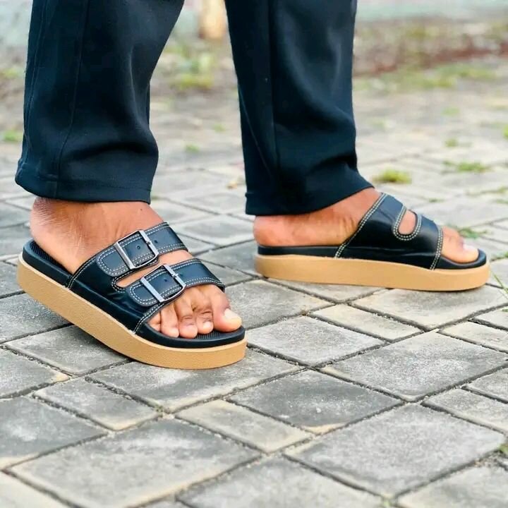 Sandales à boucles pour hommes