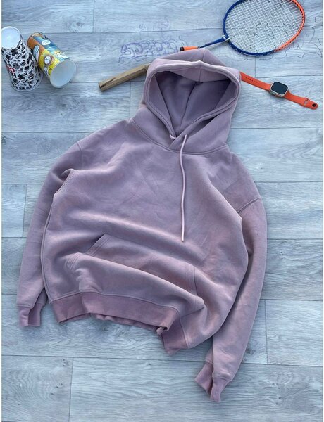 Sweat à Capuche Rose Doux